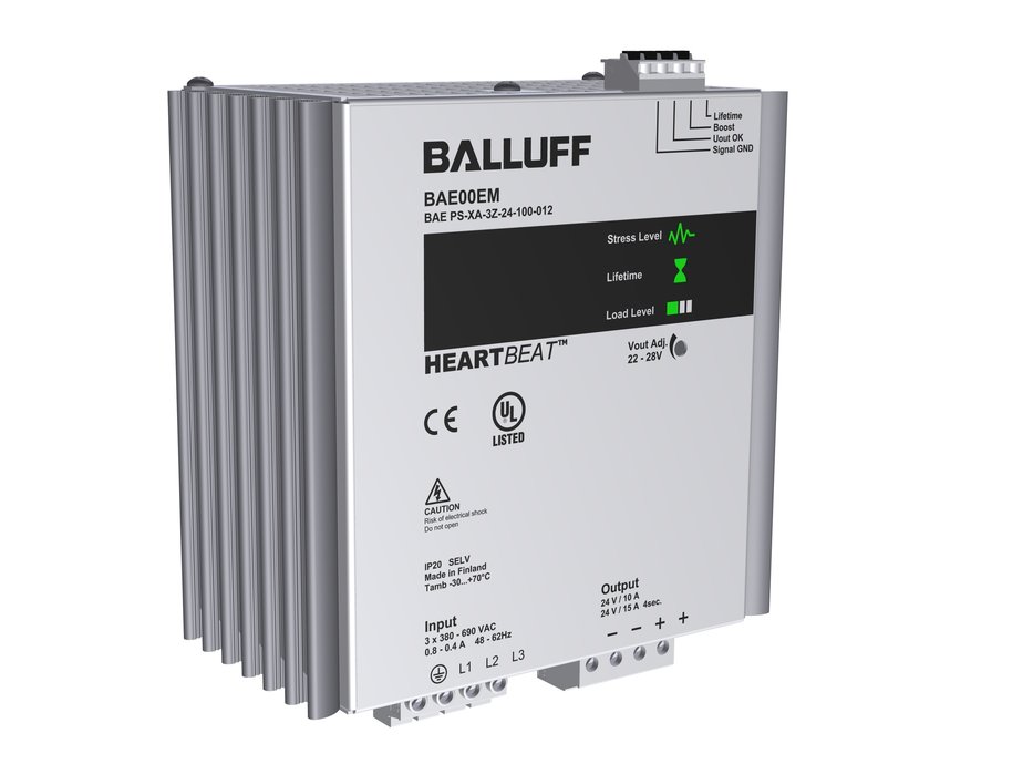 Nowy zasilacz firmy Balluff dla turbin wiatrowych